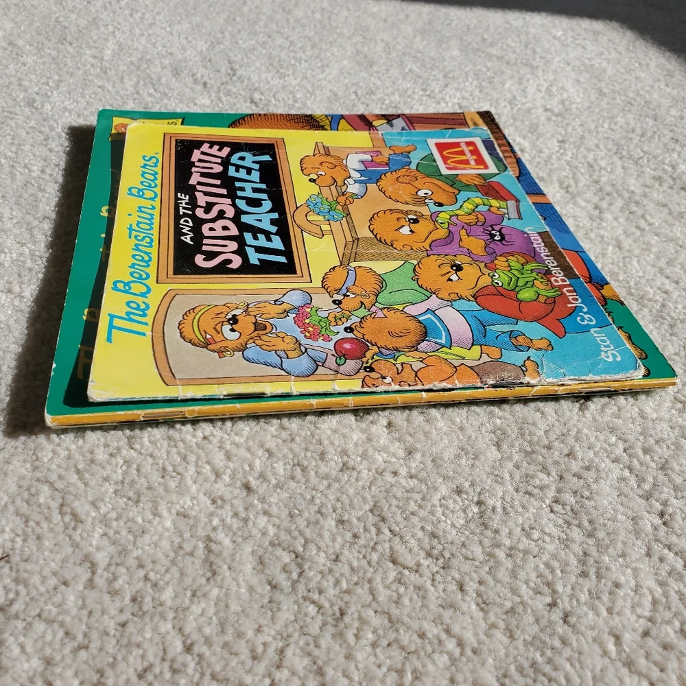 3 Vintage The Berenstain Bears Picture Books First Time Books Trouble at School